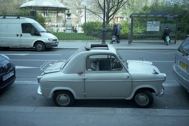 Vespa 400. Coche 1957