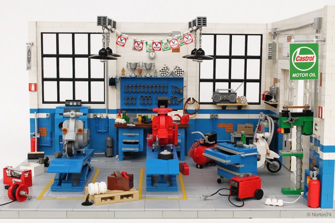 Officina Super Sprint Lego 03