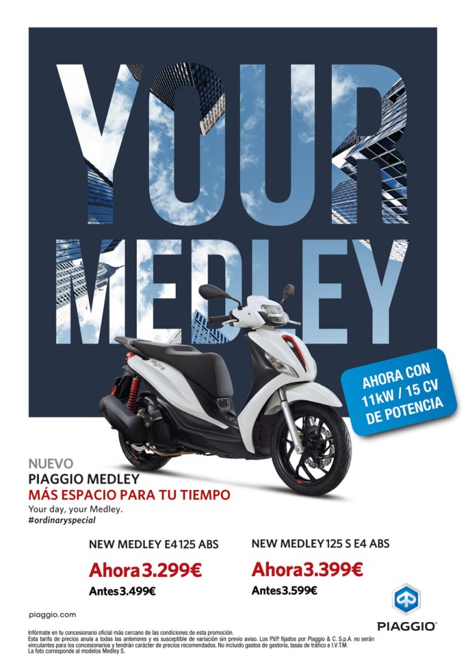 Oferta Piaggio Medley Enero 2021